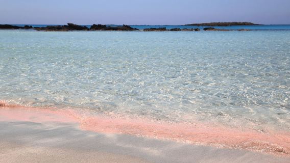 Da Heraklion: Escursione Guidata alla Spiaggia di Elafonisi con Trasferimento
