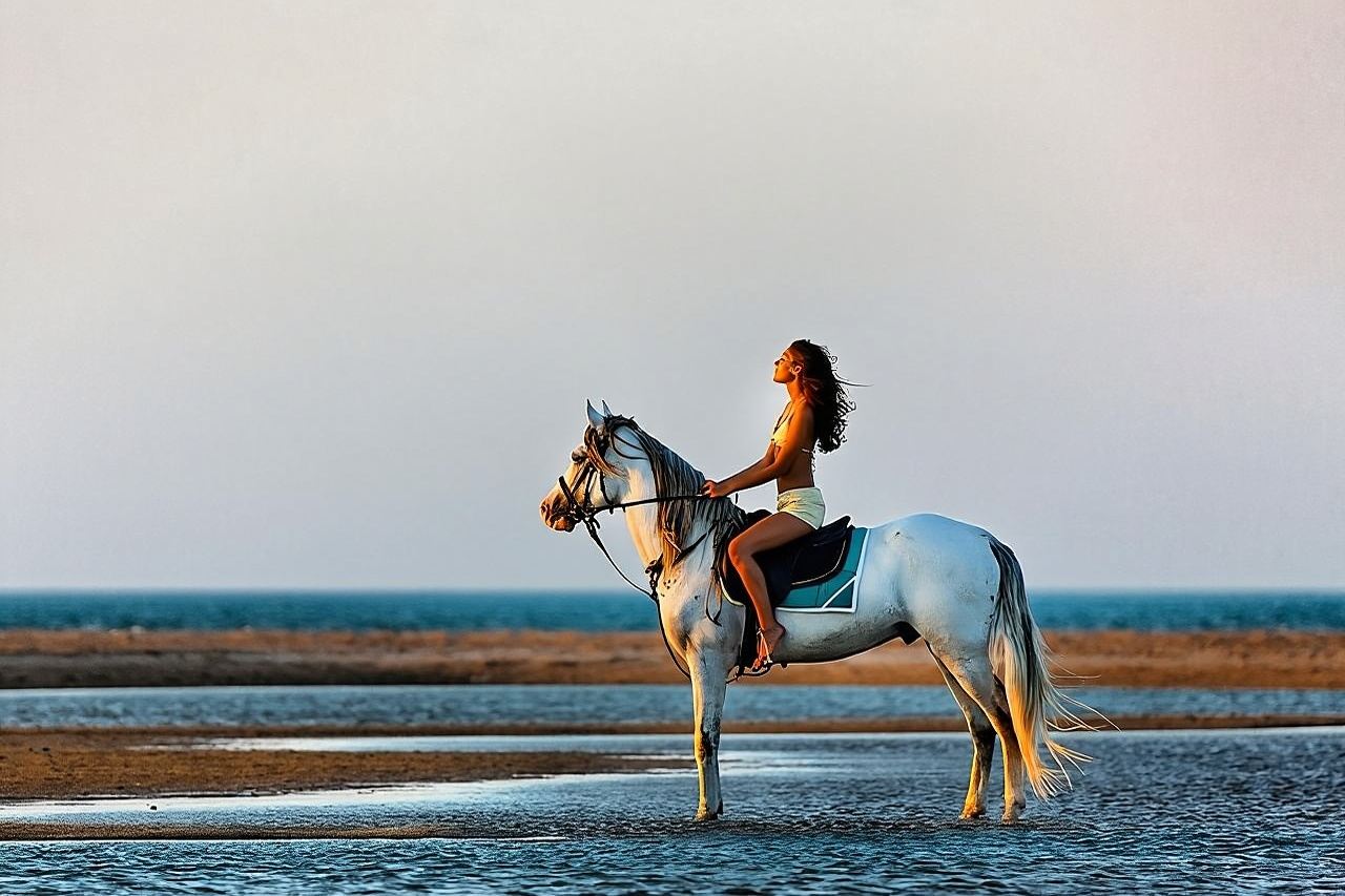 Horse Riding Tour 2 Hours Sea And Desert with Transfer - Hurghada