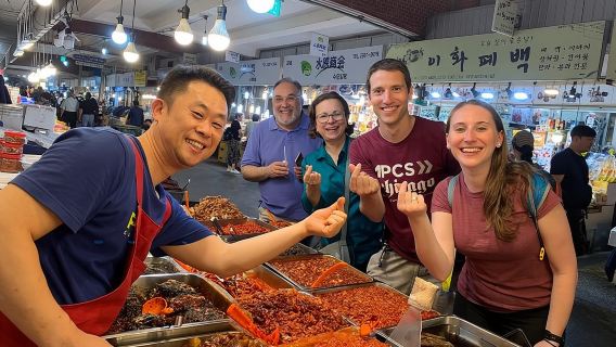 Night Market Food Tour in Seoul