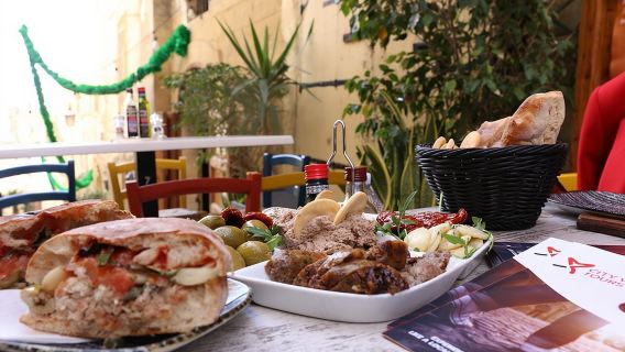 The Valletta Food Tour Experience, a private tour