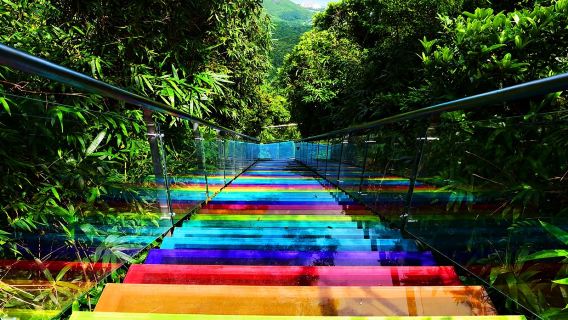 ทัวร์วันเดียวแบบมีไกด์ส่วนตัวที่ซานย่า อุทยานป่าสวรรค์เขตร้อนอ่าวย่าหลง อ่าวย่าหลง