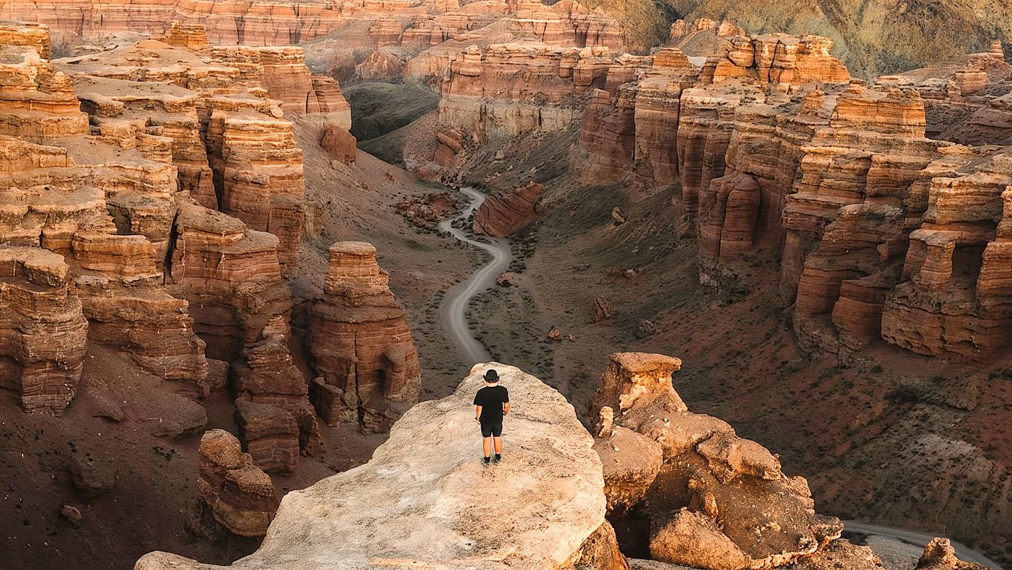 阿拉木圖恰倫大峽谷一日遊丨可選科賽爾湖/激流峽谷|中文司機