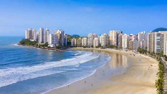 Tour Santos y Playa Guarujá - 8 horas - Recogida en São Paulo
