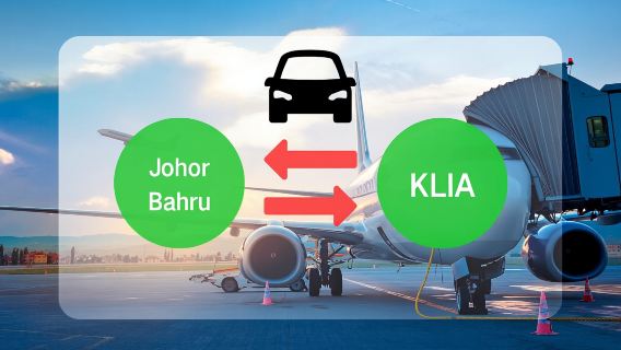 Pemindahan Kereta Persendirian Point-to-Point antara Johor Bahru Dan KLIA