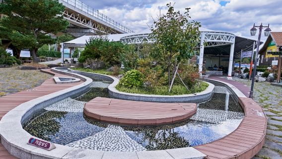 Sokcho Beach + Sokcho Central Market + Cheoksan Foot Spa Park + Seoraksan cable car Station