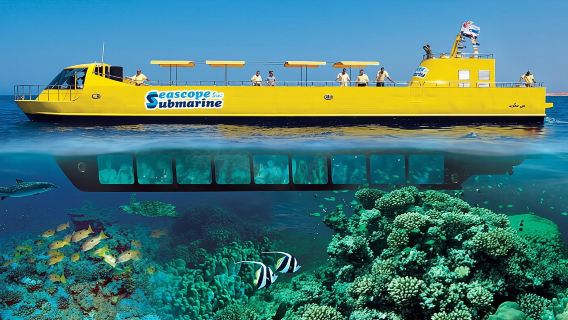 Sharm El Sheikh The Iconic Submarine Tour for 3 hour with Transfer