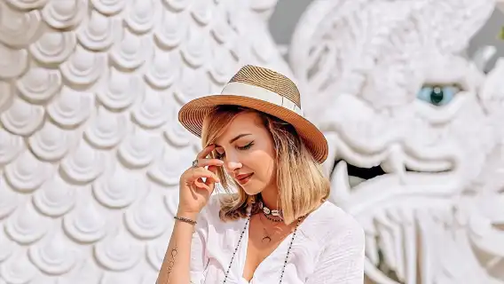 【十一大促】清邁白廟+黑廟+藍廟一日遊丨搭配長頸族/咖啡廳