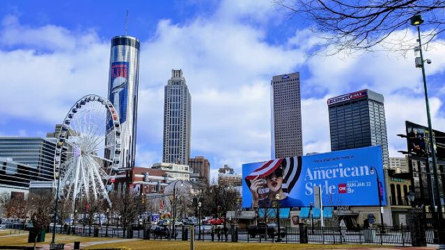 Visite commentée de 90 minutes en trolley à Atlanta
