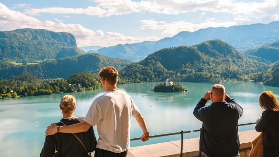 Da Zagabria: tour di Lubiana e del lago di Bled