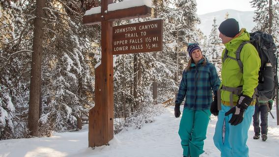 From Banff: Marble & Johnston Canyon Icewalk Combo