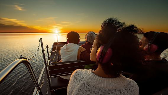 Sunset Central Florida Everglades Airboat Tour with Park Admission