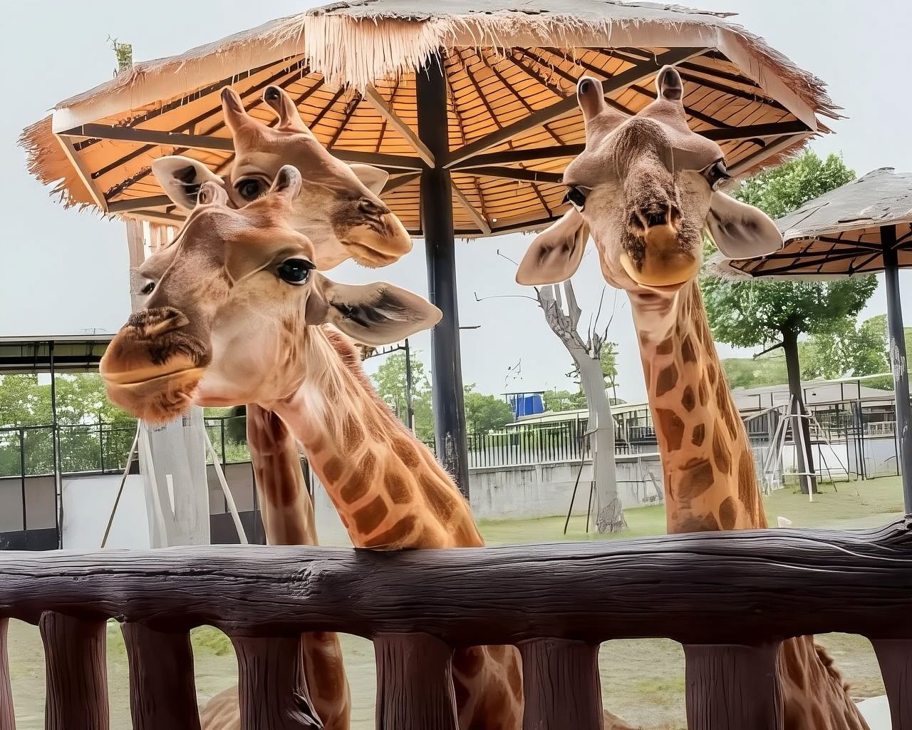 (전용차 이용) 아유타야 라이언 킹 동물원 + 마하탓 사원 하루 투어: 기린과 사진 촬영, 호랑이와 산책 업그레이드 가능