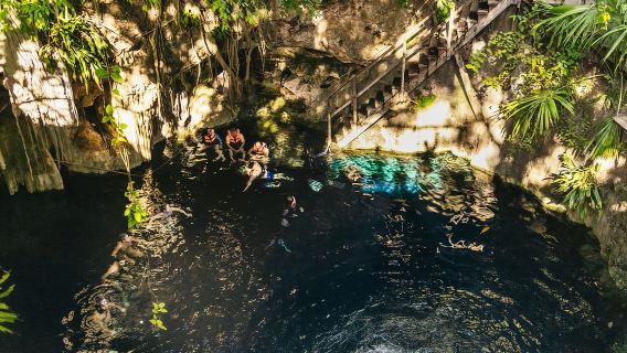 From Mérida:Uxmal and amazing cenotes guided tour with lunch
