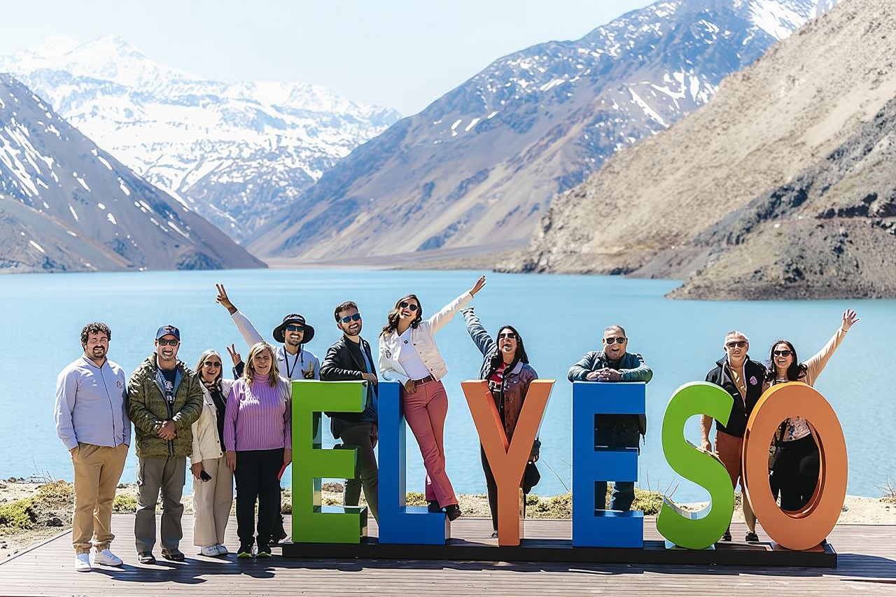 Cajon del Maipo: Santuario del fiume Reservoir El Yeso e Spa