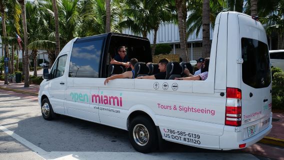 Visite touristique de Miami en bus décapotable (Français)