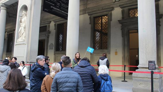 Passeio Guiado em Grupo Pequeno pela Galeria Uffizi e Accademia