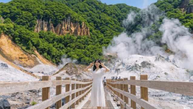 With Lunch│Mt. Usu Ropeway, Otaru & Noboribetsu Day Trip
