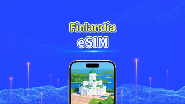 Finlandia eSIM | 5G/4G | Szybki internet | 24 godziny | Wybór dni 1-30 | Kod QR