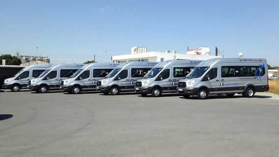 Shared shuttle transfer from Larnaca Airport to Hotels