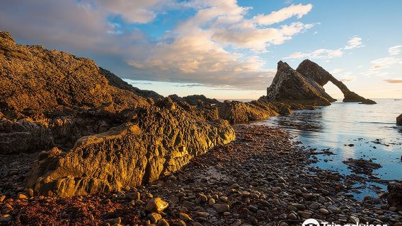 one-day tour to Cullen, Portsoy, Fraserburgh and Slains Castle in England