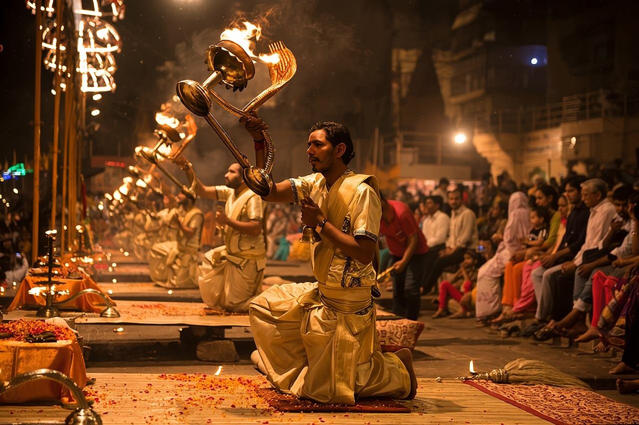 Full Day Varanasi Private Tour with Temples, Ghats & Rituals