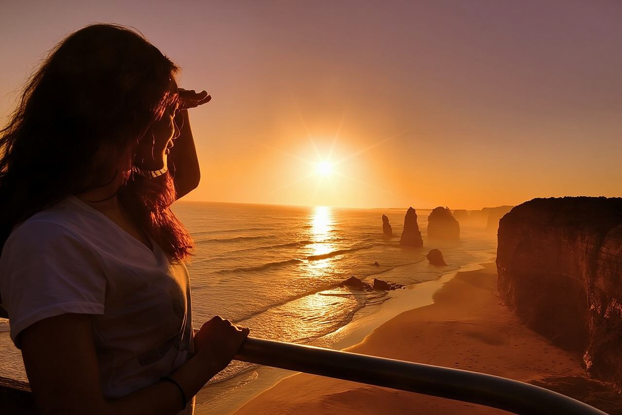 Perjalanan Sehari Penuh Great Ocean Road dan 12 Apostles Sunset Tour dari Melbourne