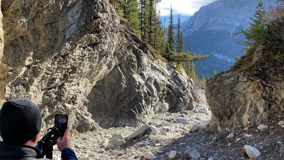 Canmore: Canyons & Cave Paintings - 2.5hr Hiking Tour