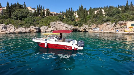 Lawatan Bot Laju Peribadi- Gua biru, pantai berpasir dan snorkeling