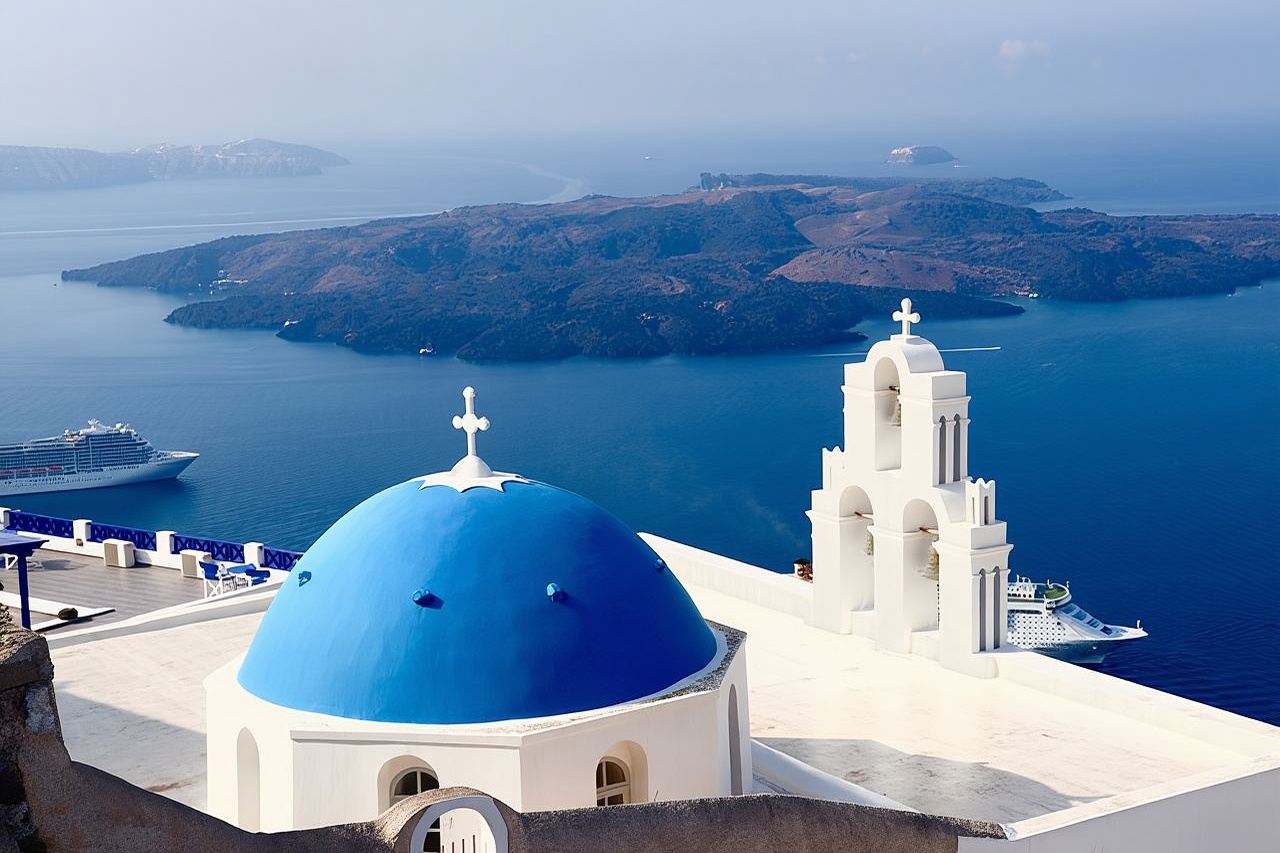 Private Highlights tour: Discover Santorini stress free 