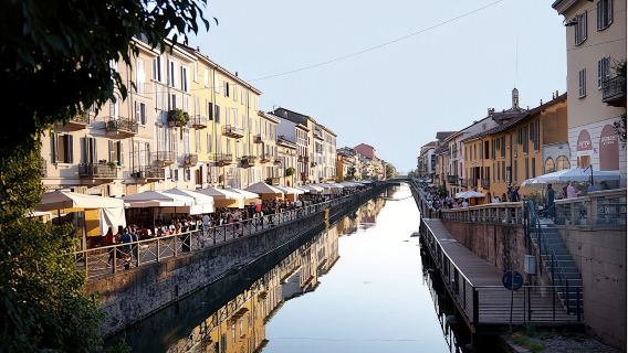 "Magic along the water", online exploration game in Milan Navigli