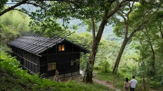 新北烏來|馥森阪治Trio|溫泉景觀湯屋・精緻餐點|自行官網線上預約