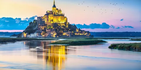 【中文拉群】法國巴黎聖米歇爾山+修道院一日遊(門票全含)