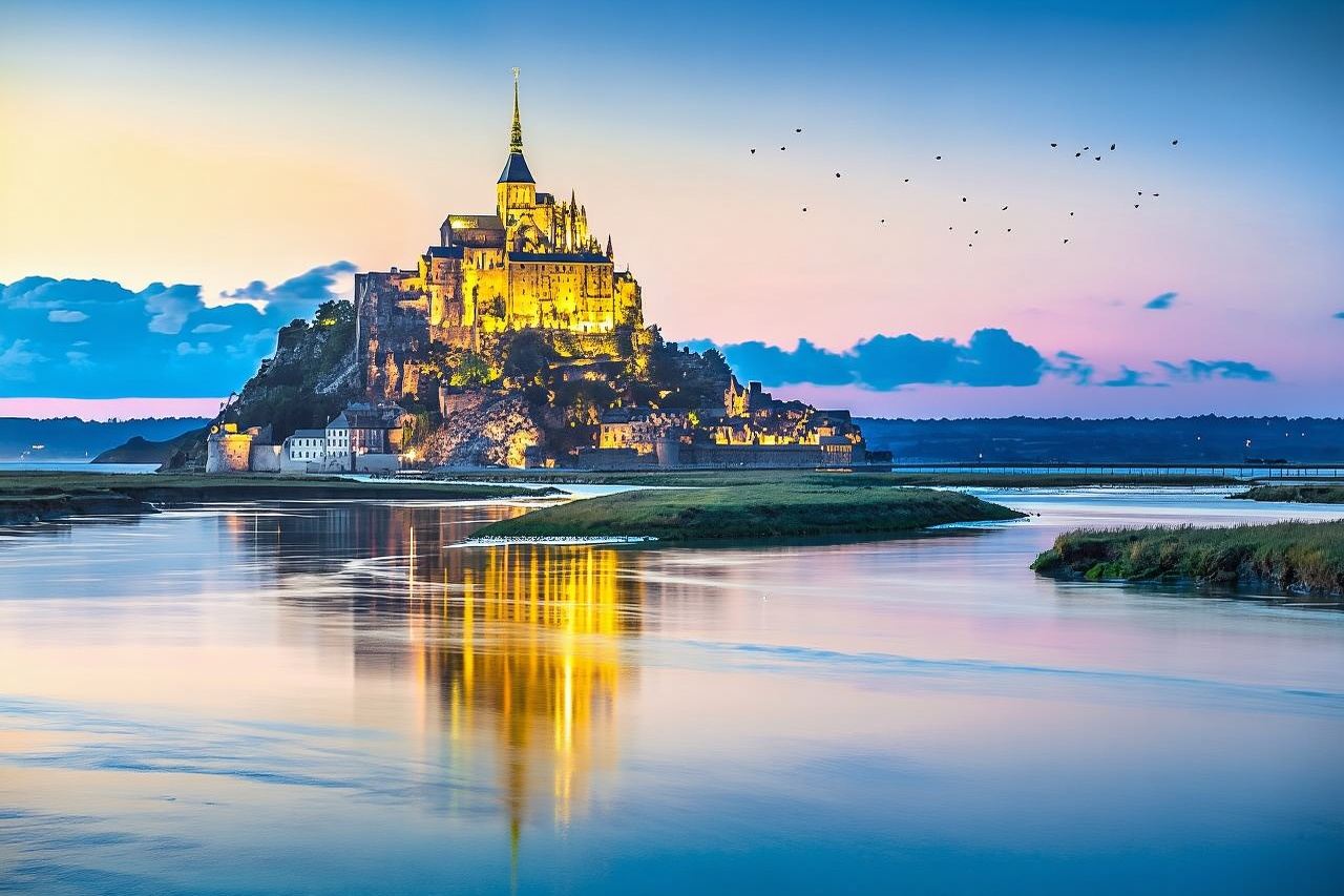 【中文拉群】法國巴黎聖米歇爾山+修道院一日遊（門票全含）