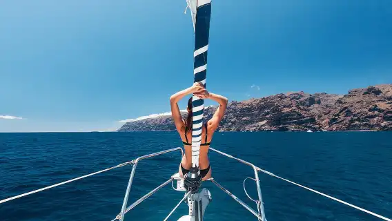 Whales & Dolphins watching in exclusive sailboat