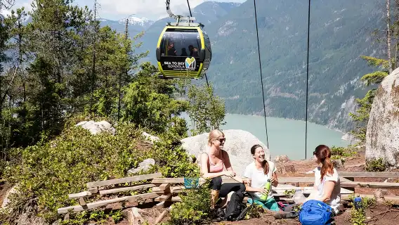 From Vancouver: Whistler & Sea to Sky Gondola with Shannon Falls