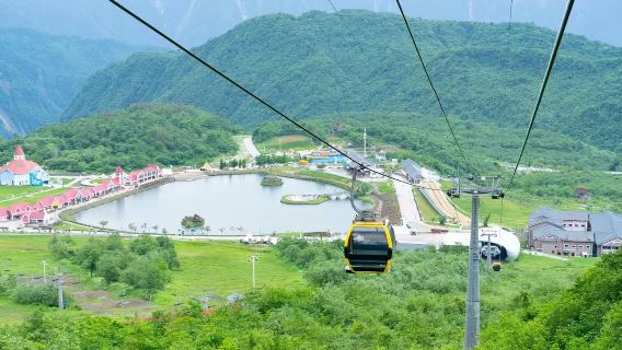 成都西嶺雪山+安仁古鎮一日遊2-6人團含門票半山索道獨立出行成都三環內接駁