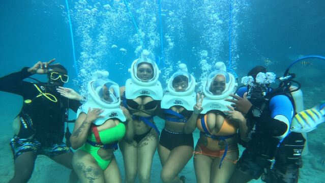 Curacao Helmet Diving-Walk the Ocean Floor, No Swimming Required 