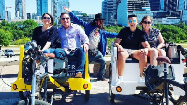 Historic Austin Private Pedicab Tour