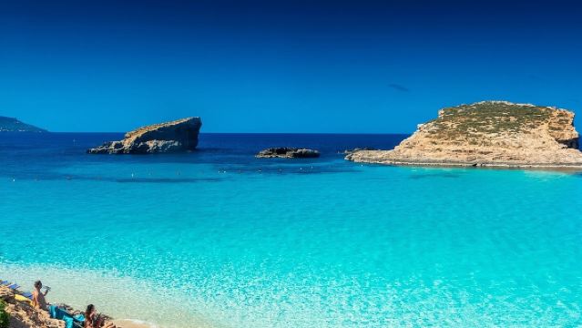 Comino: Blue Lagoon, Crystal Lagoon, Gozo, Sea Caves Cruise