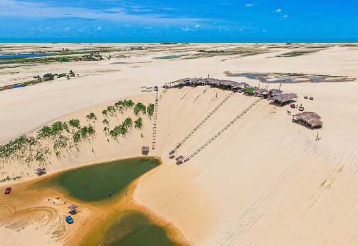 From Fortaleza: Exotic Canoa Quebrada Beach Day Trip