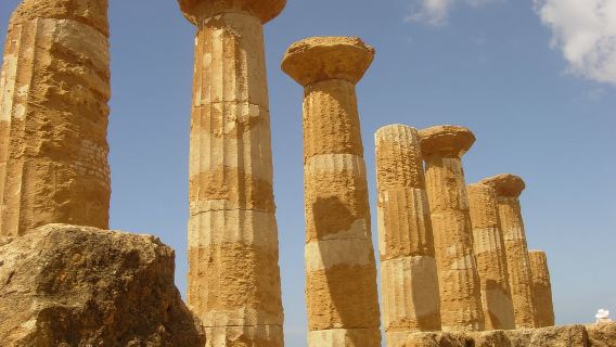Da Taormina: tour della Valle dei Templi e Piazza Armerina