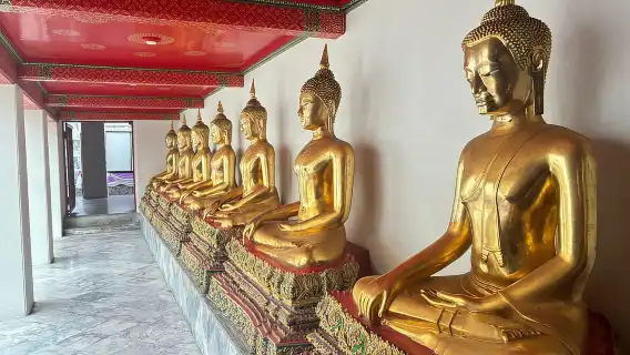 曼谷:臥佛寺和黎明寺健行導覽遊(2 小時)