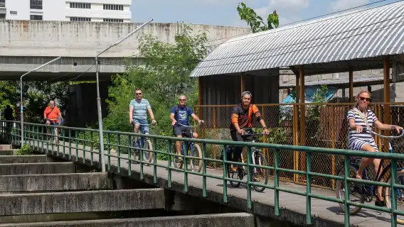 曼谷城市自行車之旅（含當地小吃）