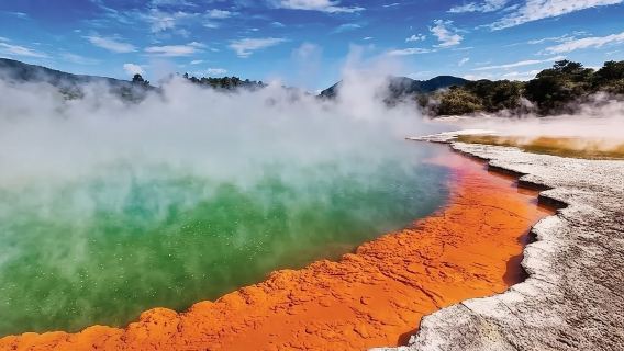 新西蘭羅托魯瓦│地熱公園+毛利文化村+愛歌頓農場一日遊