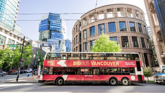 밴쿠버: 더블데커 버스를 타고 떠나는 빅버스 홉온, 홉오프 투어