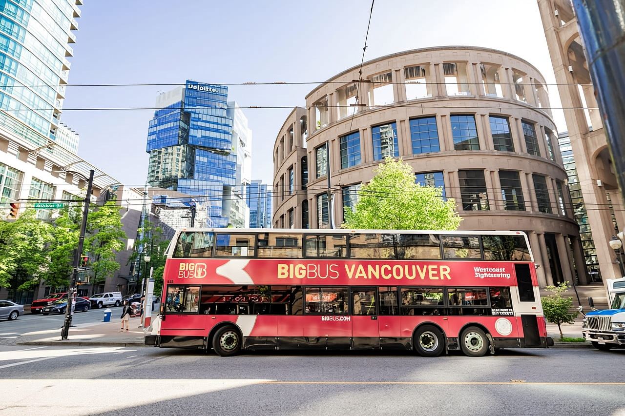Vancouver: Tour en autobús turístico de dos pisos (Hop-on, Hop-off)