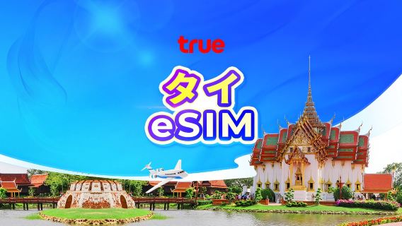 タイ Truemove 正規 5G eSIM | TikTok・ChatGPT対応 | アプリ内インストール | デイパス・データパッケージ | 24時間課金 | QRコード