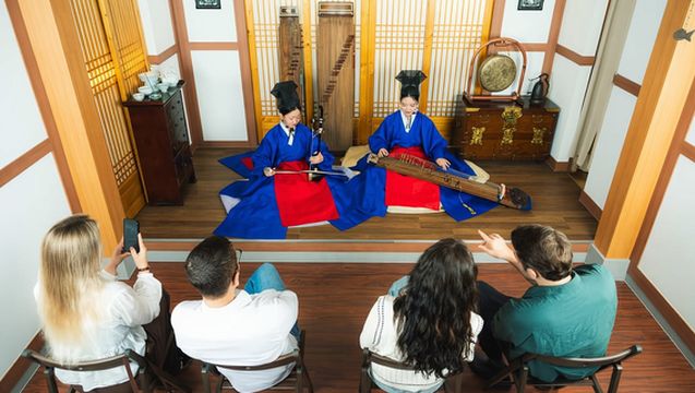 ソウル：韓国伝統音楽パフォーマンス「ジニョン」 | Trip.com