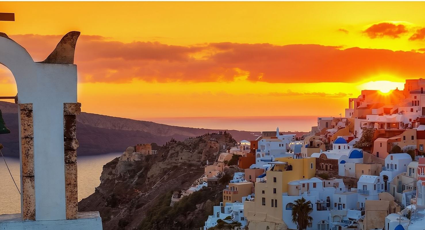 1-day tour to Akrotiri from Santorini (including sunset in Oia)