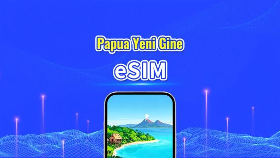 Papua Yeni Gine eSIM | 4G | Günlük Paket/Veri Paketi | 24 Saatlik Ücretlendirme | 7-30 Gün | QR Kodu